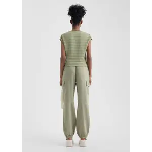 Structured T-shirt women QS image-6