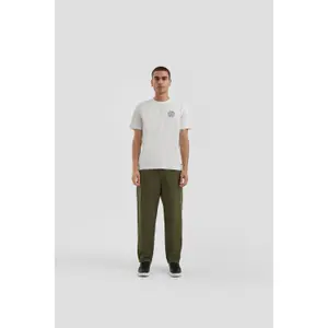 Stretch Cotton Twill Jogging Trousers QS image-1
