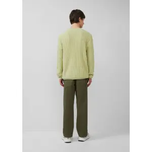 Stretch Cotton Twill Jogging Trousers QS image-4