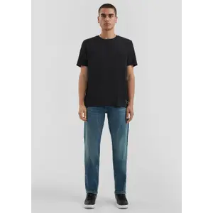 Regular Mid-Rise Cotton Blend Jeans QS Pete image-1
