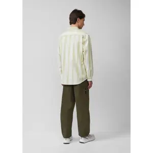 Striped Long Sleeve Casual Overshirt QS image-4