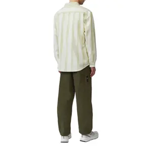 Striped Long Sleeve Casual Overshirt QS image-5