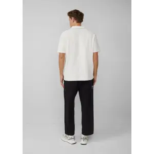 Open Collar Polo and Ribbed Jersey QS image-4
