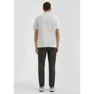 Open Collar Polo and Ribbed Jersey QS image-6