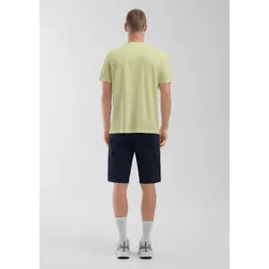 Basic Round Neck T-Shirt with Front Print QS image-6