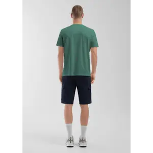 Basic Round Neck T-Shirt with Front Print QS image-6