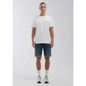 Authentic Wash Denim Shorts QS image-1