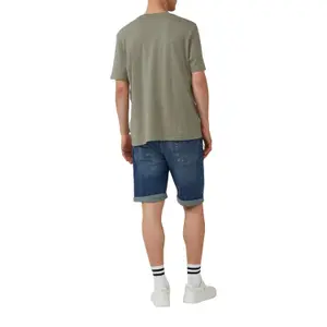 Authentic Wash Denim Shorts QS image-5