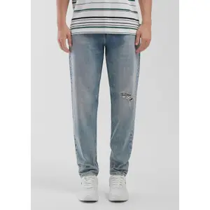 Relaxed Tapered Jeans QS image-0