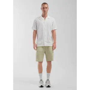 Cotton Seersucker Holiday Shirt QS image-1