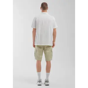 Cotton Seersucker Holiday Shirt QS image-2