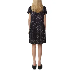 Short Viscose Dress for Women QS image-5