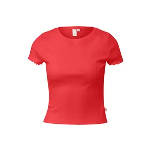 Women's short T-shirt QS image-0