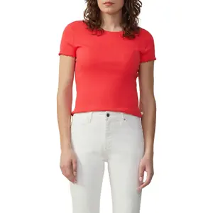 Women's short T-shirt QS image-2