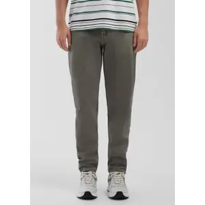 Mid-Rise Relaxed Jeans with Five Pockets QS image-0