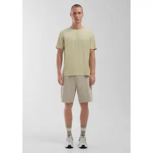 Denim Shorts with Zip Closure QS image-1
