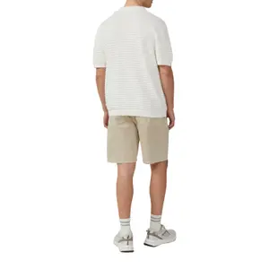 Denim Shorts with Zip Closure QS image-5