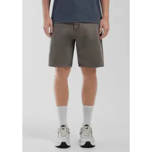 Denim Shorts with Zip Closure QS image-0