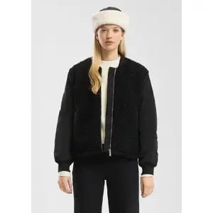 Women's Mixed Fabric Fleece QS image-6