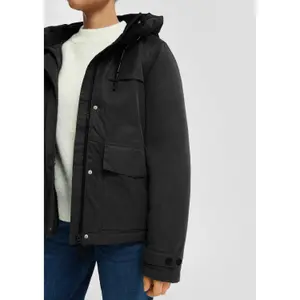 Women's Snug Hooded Jacket QS image-3