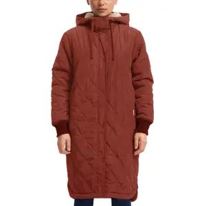 Oversized Long Hooded Down Jacket Women QS image-2