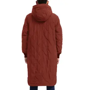 Oversized Long Hooded Down Jacket Women QS image-5