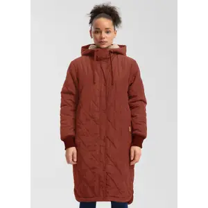 Oversized Long Hooded Down Jacket Women QS image-6