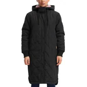 Oversized Long Hooded Down Jacket Women QS image-2