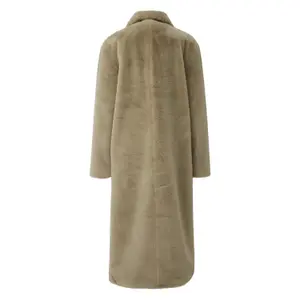 Women's Faux Fur Coat QS image-1