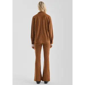 Suede Look Shirt Women QS image-4