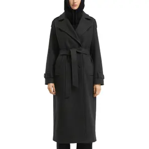 Women's belted coat QS image-2