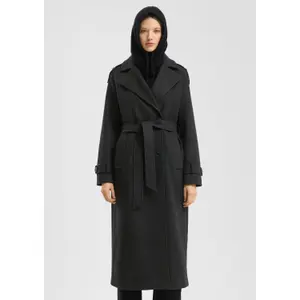 Women's belted coat QS image-6