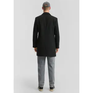 Reversible Collar Wool Coat QS image-4