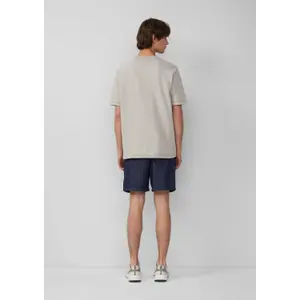 Elasticated Waist Denim Shorts QS image-4