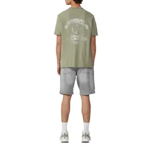 Comfort Fit Denim Shorts QS image-5