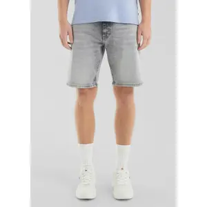 Comfort Fit Denim Shorts QS image-6