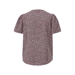 Women's All-over Print Viscose Blouse QS image-1