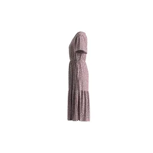Viscose Dress with All-Over Print for Women QS image-6