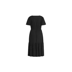 Viscose Dress with All-Over Print for Women QS image-1