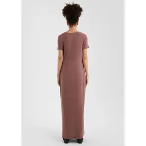 Jersey Dress with Bow Detail Women QS image-4
