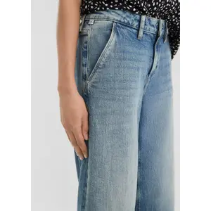 7/8 Wide Leg Jeans women's QS Catie image-3