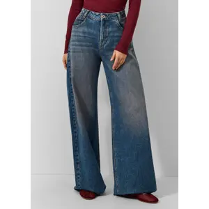 7/8 Wide Leg Jeans women's QS Catie image-6