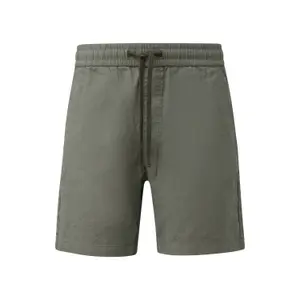 Mixed linen shorts QS image-0