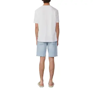 Basic Round Neck T-Shirt with Print QS image-5