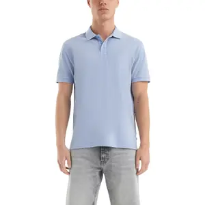 Pique Textured Dyed Polo QS image-2