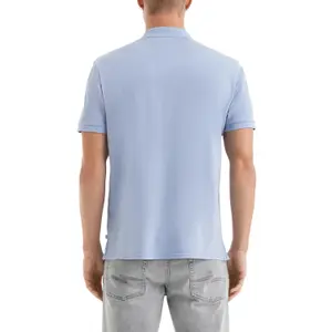 Pique Textured Dyed Polo QS image-5
