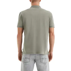 Pique Textured Dyed Polo QS image-5