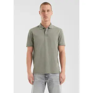 Pique Textured Dyed Polo QS image-6
