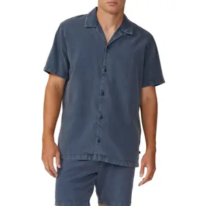 Boat Neck Shirt with Fresh Texture QS image-2