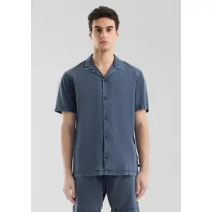 Boat Neck Shirt with Fresh Texture QS image-6